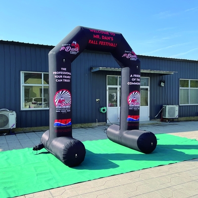 Logotipo de marca personalizado Publicidad al aire libre Usado OEM Tamaño Precio barato Arco inflable a la venta