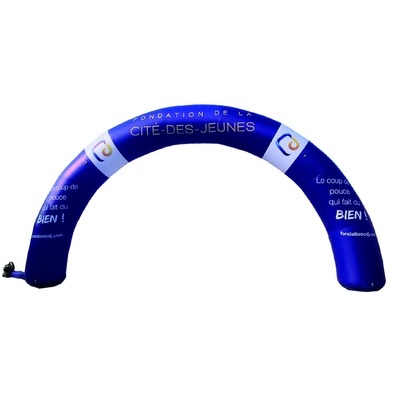 Fábrica de suministros Publicidad Arco inflable Maratón Inicio Linea de llegada Arco deportivo inflable