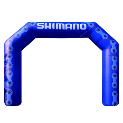 Fábrica de suministros Publicidad Arco inflable Maratón Inicio Linea de llegada Arco deportivo inflable