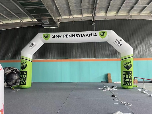 Puertas inflables de salida y llegada personalizadas/puertas inflables de arco deportivo en venta precio directo de fábrica