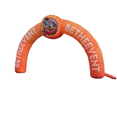 Arco inflable personalizado led evento de arco inflable para decoración fábrica de venta directa