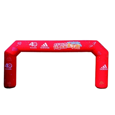 Advertencia al aire libre a prueba de aguaNig Gran Arco Inflable Arco de Arco de diseño personalizado Arco Inflable
