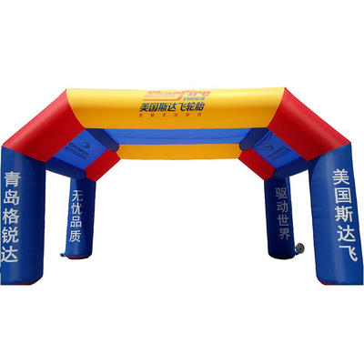 Eventos al aire libre de publicidad duradera Arco inflable a prueba de agua Arco inflable de publicidad a la venta