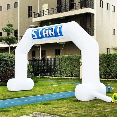 Fabrica mayorista logotipo personalizado marca de cinco lados arco inflable barato arco iris inflable para eventos
