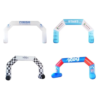 Arco inflable decorativo para exteriores, incluido el soplador de aire, para eventos publicitarios