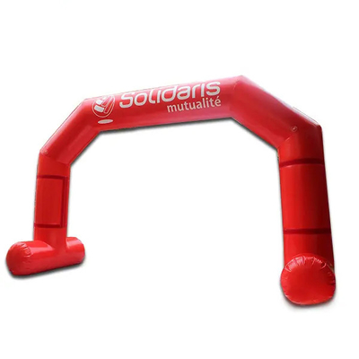 Logotipo personalizado Marca Inflatable Arcos de salida y llegada Arcos inflables de arco deportivo Puerta de venta