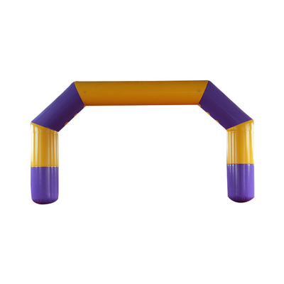 Impresión digital completa 8X4M arco inflable personalizado para eventos deportivos