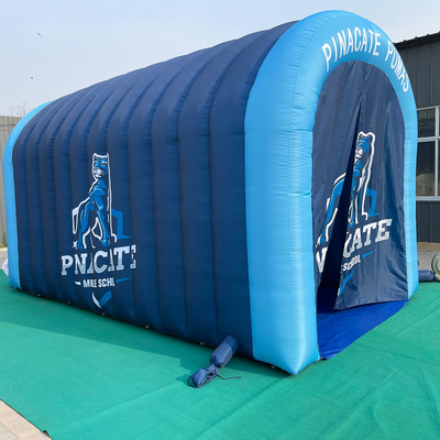Impresión digital completa Inflable gigante del túnel personalizado al aire libre Inflable canal de publicidad inflable para eventos deportivos