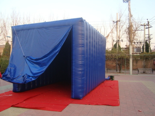 Impresión digital completa Inflable gigante del túnel personalizado al aire libre Inflable canal de publicidad inflable para eventos deportivos