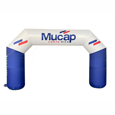 Logotipo personalizado Fabricante profesional de exportación Publicidad Eventos de carreras Impresión de arco Puerta Arco de carrera inflable