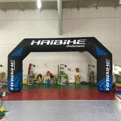 Logotipo de impresión personalizado Arco deportivo gigante de aire libre inflable Arco de carrera Arco para competición Entretenimiento