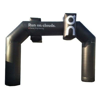 Diseño personalizado Publicidad al aire libre Arco inflable Maratón Arco inflable