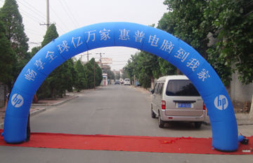 Arco inflable para eventos de tipo temático