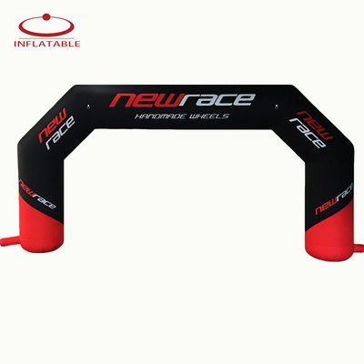 Arco personalizado de publicidad al aire libre Arco inflable con led Arco inflable de entrada Arco de carrera