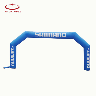 Arco personalizado de publicidad al aire libre Arco inflable con led Arco inflable de entrada Arco de carrera