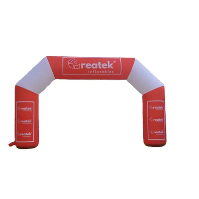 Fábrica mayorista de eventos al aire libre publicidad impermeable inflables arco publicitario con impresión personalizada