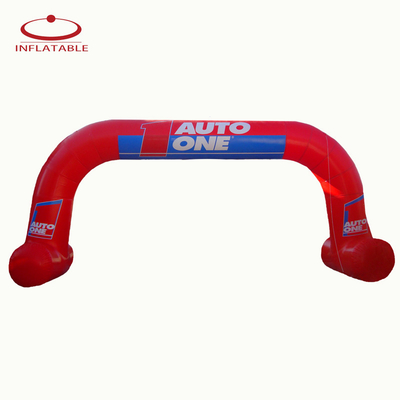 color logotipo impresión digital arco inflable / puerta arco para el evento de carreras deportivas de inicio línea terminada arco inflable de carrera