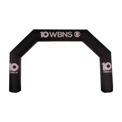 Arco de carrera inflable para exteriores Arco de entrada inflable Arcos de línea de meta inflables para la venta