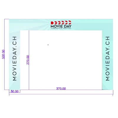 precio al por mayor de fábrica de color personalizado actividades al aire libre eventos arco inflable