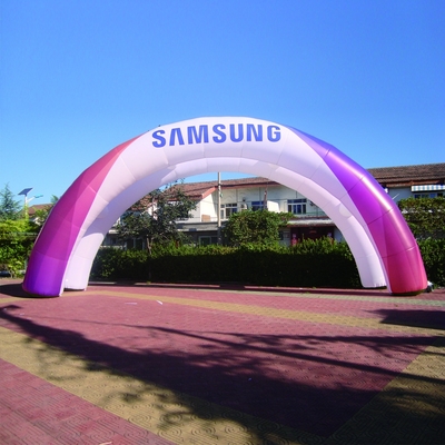 precio al por mayor de fábrica de color personalizado actividades al aire libre eventos arco inflable