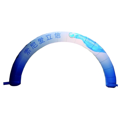 precio al por mayor de fábrica de color personalizado actividades al aire libre eventos arco inflable