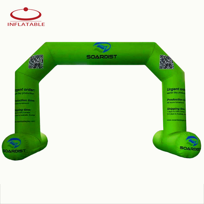 Arco inflable decorativo para exteriores, incluido el soplador de aire, para eventos publicitarios