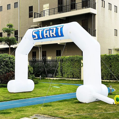 Personalizado Barato Arco Inflable de Cinco Lados Barato Arco Arco Inflable de Arco Rainbow Eventos con Logotipo de Marca