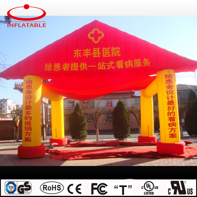 20 pies de aluminio exterior Hexagonal hasta la tienda de campaña Pop Up Canopy, plegable Gazebo tienda de campaña 3X3M, tamaño 3X6M