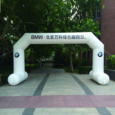 China Fábrica original Profesional Arco inflable con Impresión digital de alta definición y equipo de corte de precisión