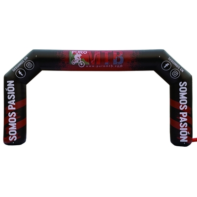 Precio barato Impresión digital Puerta de arco inflable Arco de entrada inflable para eventos de carreras al aire libre Decoración y publicidad