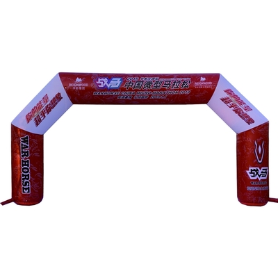 Precio barato Impresión digital Puerta de arco inflable Arco de entrada inflable para eventos de carreras al aire libre Decoración y publicidad
