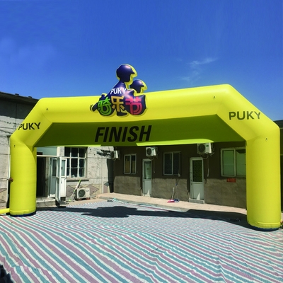 Precio barato Impresión digital Puerta de arco inflable Arco de entrada inflable para eventos de carreras al aire libre Decoración y publicidad