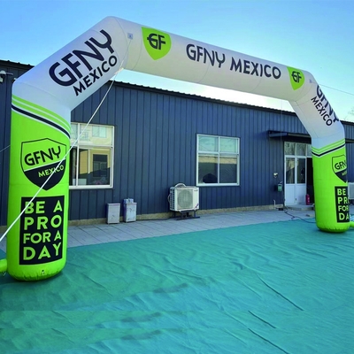 personalizar diseño CE aprobado soplador eventos al aire libre publicidad arco inflable