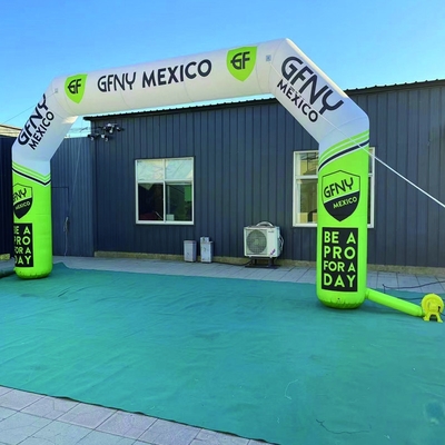 Tianyili fábrica precio mayorista personalizar el logotipo tamaño 5m arco inflable