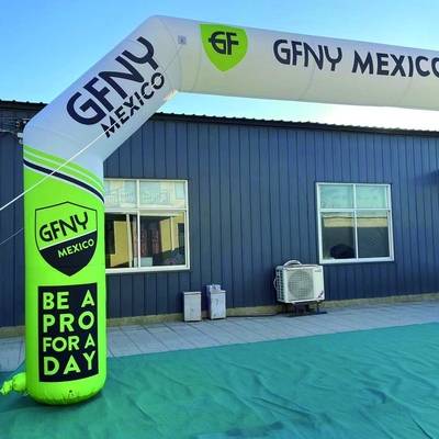Tianyili fábrica precio mayorista personalizar el logotipo tamaño 5m arco inflable