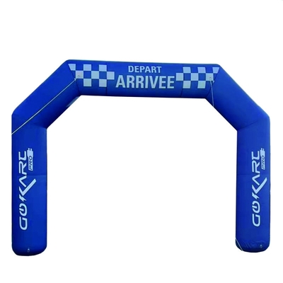 Precio mayorista de fábrica Logotipo personalizado eventos maratón línea de meta de inicio arco inflable