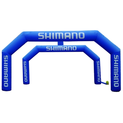 personalizar el tamaño logotipo con CE aprobado soplador de alta calidad Oxford arco inflable