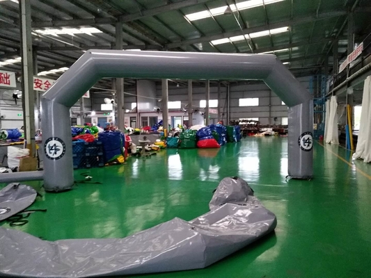 personalizar el tamaño logotipo con CE aprobado soplador de alta calidad Oxford arco inflable
