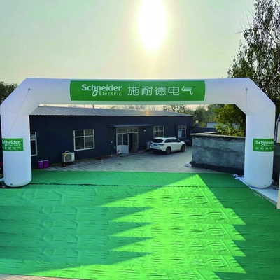 Eventos publicitarios personalizados arco inflable con soplador y arco hermético