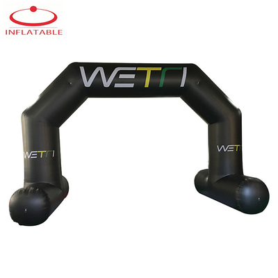 Publicidad personalizada Arco inflable gigante ODM para eventos deportivos