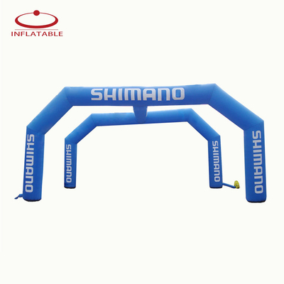 Publicidad personalizada Arco inflable gigante ODM para eventos deportivos
