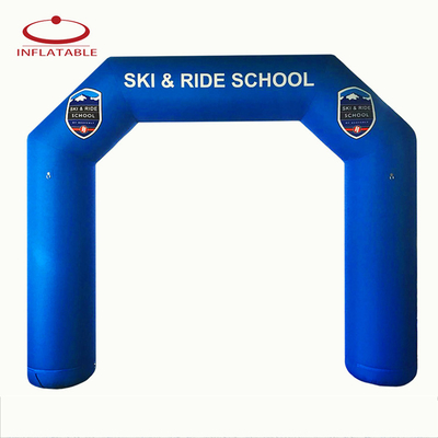 Publicidad personalizada Arco inflable gigante ODM para eventos deportivos