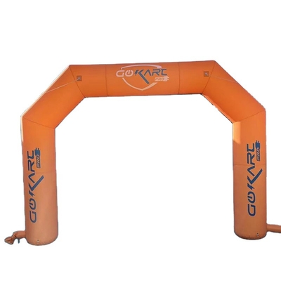 Arco inflables de acabado de acabado de Navidad inflables