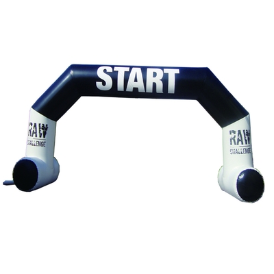 Arco inflable de acabado impermeable para fiesta Arco inflable personalizado