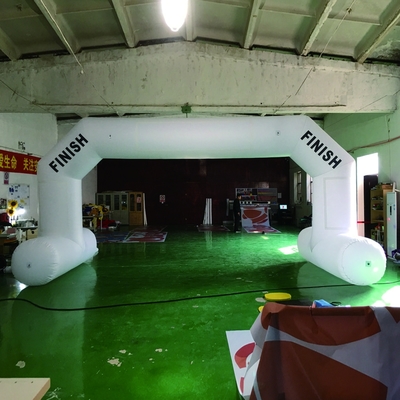 Arco inflable de acabado impermeable para fiesta Arco inflable personalizado