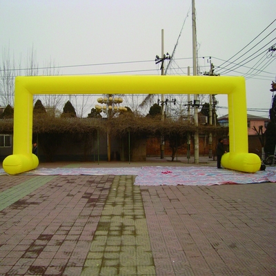 Arco inflable de acabado impermeable para fiesta Arco inflable personalizado