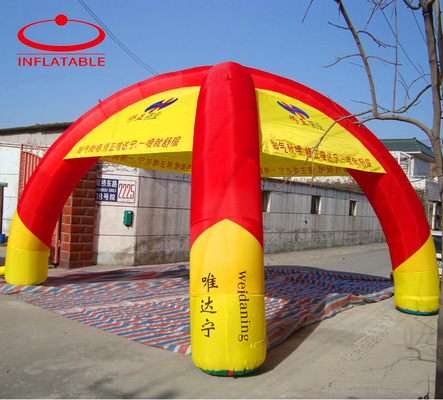 ODM Publicidad Arco de acabado inflable para exteriores línea de inicio y final inflable
