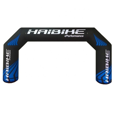Arco gigante inflable para carreras