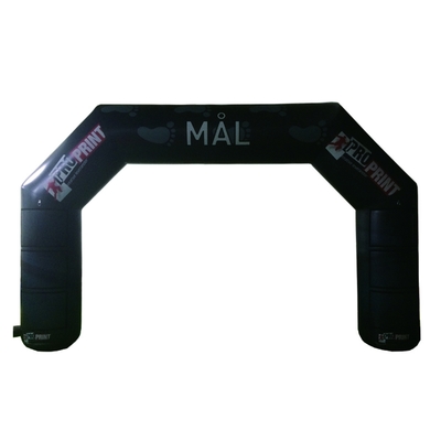 Arco gigante inflable para carreras