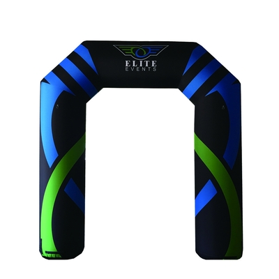 Arco gigante inflable para carreras